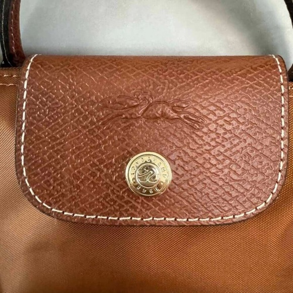 Longchamp Tan and Brown Mini Bag🤎🤎 - Picture 5 of 8